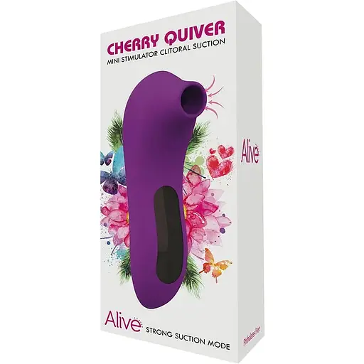 Вакуумний стимулятор Alive Cherry Quiver - фото 4