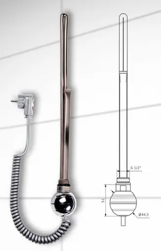 Електронагрівач ТЕН REG 300W для рушникосушки 5.0.2003.0.P - фото 2