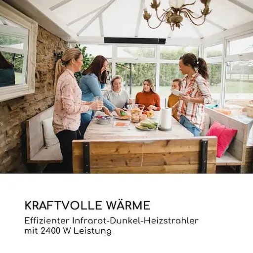 Інфрачервоний обігрівач Blumfeldt Cosmic Beam Plus 2400 Вт (10031977) - фото 5