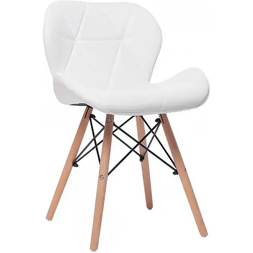 Стілець GT Racer X-D27 білий - фото 1