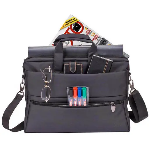 Сумка для ноутбука Rivacase 15.6" Black (8630) (8630 (Black)) - фото 2