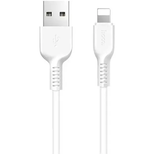 Кабель Hoco X13 Easy charged Lightning charging cable L-1 м Белый