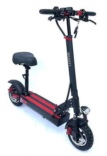 Електросамокат із сидінням E-Scooter M4 PRO (1000W, 18Ah) +вольтметр +Ключі-пульти - фото 1