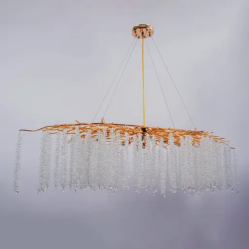 Подвесная люстра WM-7003 L1200-G9*12-98 GD - фото 2