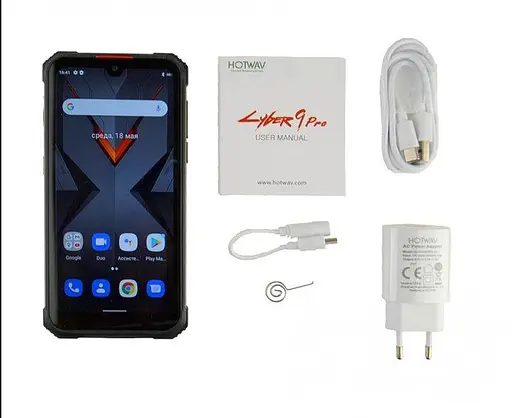 Захищений смартфон Hotwav Cyber 9 Pro 8/128GB, 7 500мАг Black - фото 10