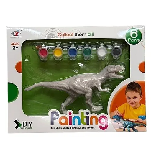 Набор для творчества Dino Toys Раскрась динозавра набор 1_154A (Q9899-154A-1)