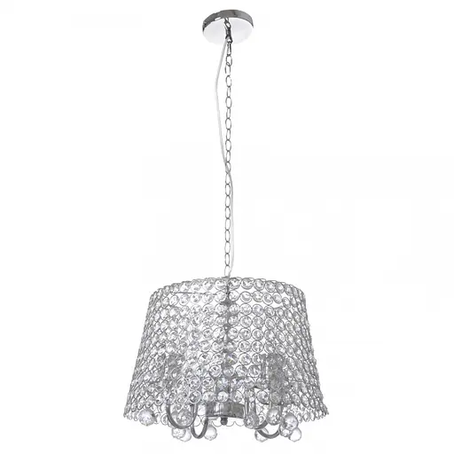 Люстра подвесная Brille хрустальная E27 60W CH (BR-01 374S/4)