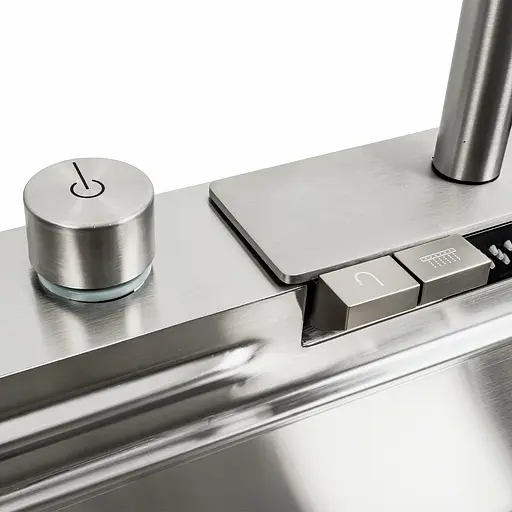 Кухонна мийка 75x45G сатин Platinum Handmade Водоспад повна комплектація, Satin - фото 5