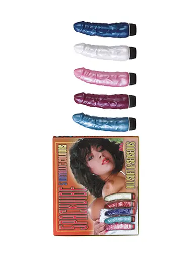 Набір секс-іграшок Seven Creations 5 Packvibe Metallic Colours 5 шт. мульти - фото 3