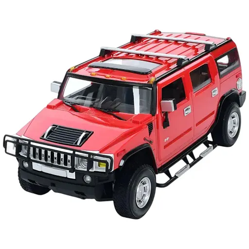 Радиоуправляемый джип Hummer H2 1:14, 35 см, аккумуляторный, свет, резиновые колёса, USB-зарядка