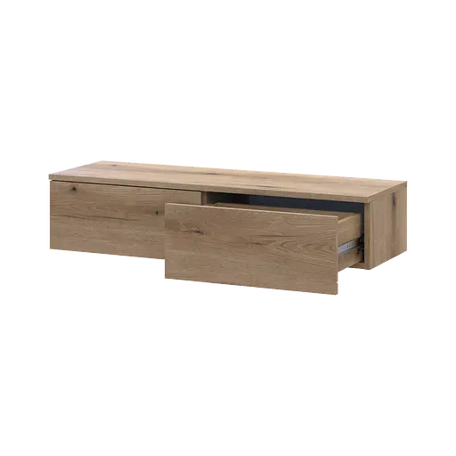 Туалетний столик Doros Левія Дуб Евок 2Ш 100х32х22 (41516095) - фото 6