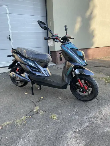 Електроскутер Двомісний Corso Hurricane (2500W 72V/40Ah) Зелений - фото 3