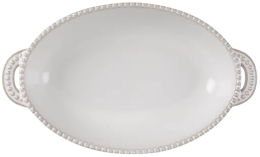 Форма для запікання Limited Edition Allegra Biege овальна кам'яна кераміка 27.5х15.5х5.5 см (GJH010-26-2-129) - фото 4