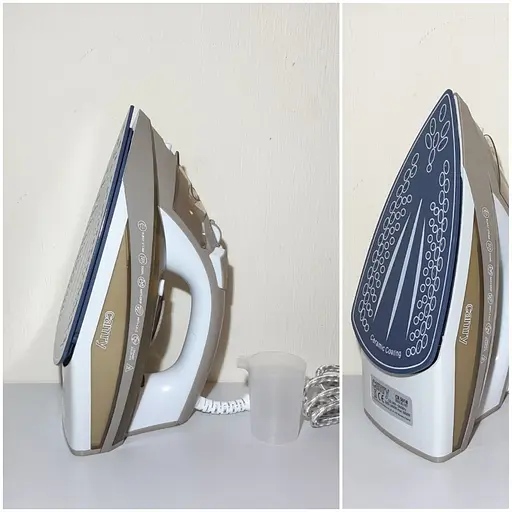 Праска Camry CR 5018, 3000 Вт, керамічна підошва, паровий удар, авто-вимкнення, вертикальне прасування 1 шт. чорний (33706-IS) - фото 3