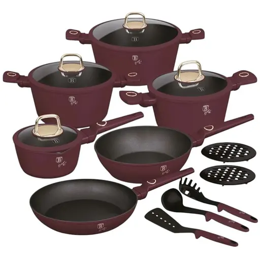 Набір посуду Berlinger Haus Leonardo Collection 15 предметів (BH-8051) - фото 1