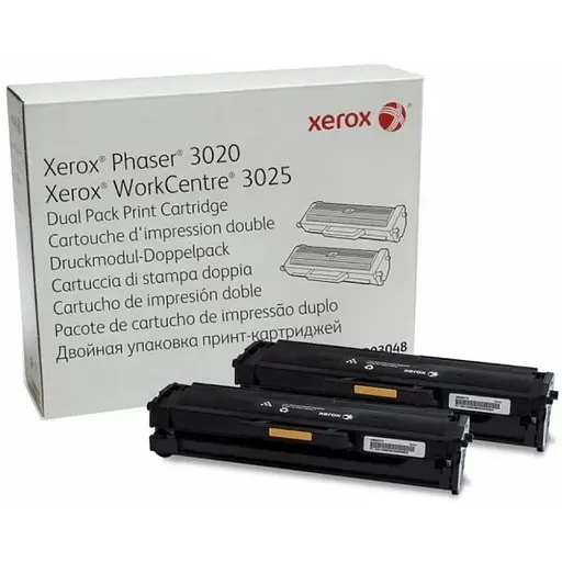 Картридж Xerox Phaser 3020/WC3025 Dual Pack 3K teh0015277 - фото 1