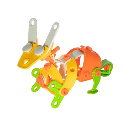 Болтовий конструктор "Зайчик" HANYE J-7712, 63 елементи - фото 3