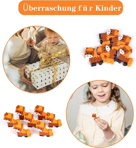 Набор из 24 резинок кони, сувенир для вечеринок, награда за выполнение домашних заданий - фото 4