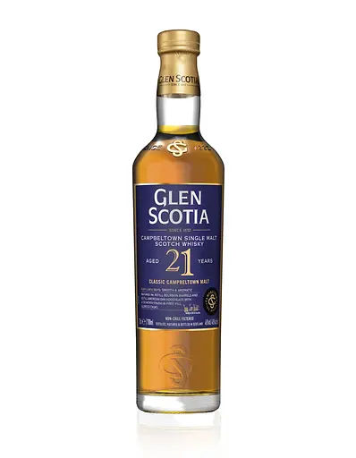 Віскі Glen Scotia 21 yo Campbeltown Single Malt Scotch Whisky 46% 0.7 л в подарунковій упаковці - фото 2