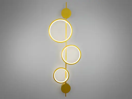 Світлодіодне бра потужністю 16 Вт, чорний - фото 2