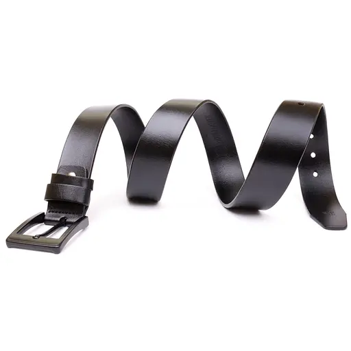 Ремінь шкіряний Vintage чоловічий 115х3,4 см acs0016959 - фото 4