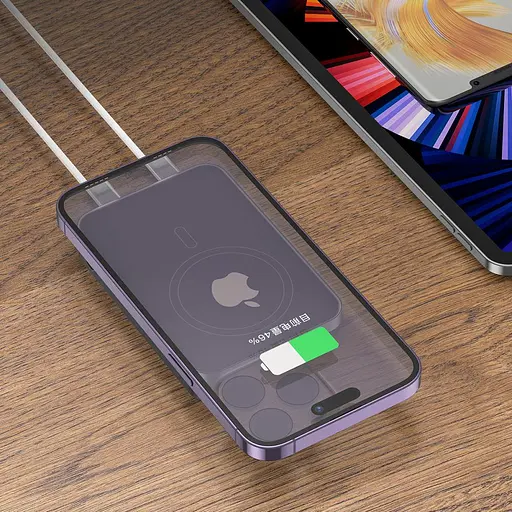 Павербанк Proove Hoodman Magnetic Gray 10 000 mAh / 20 Вт (PBH120010003) - фото 5