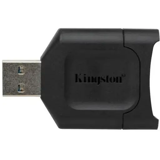 Кардрідер USB Kingston MobileLite Plus, чорний, USB 3.2 - SD (MLP) - фото 1