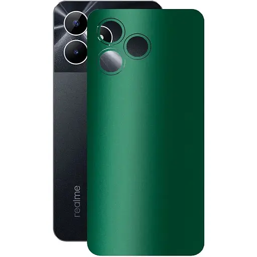Захисна плівка StatusSKIN для Realme Note 50 Корпус Вініл Зелена - фото 1