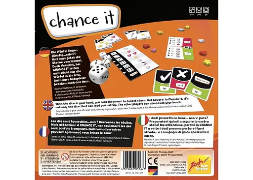 Настільна гра Zoch Шанс є! (Chance it!) (англ.) (601105167) - фото 4