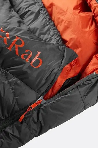 Спальник Rab Ascent 500 Regular Dark Grey L лівий (1033-RB QSD-35-GRH-REG-LZ) - фото 4