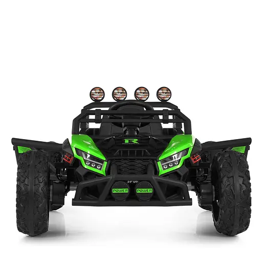 Электромобиль детский Bambi Багги M 6073EBLR-5 Racer с Bluetooth EVA колесами и мягким кожаным сиденьем - фото 2