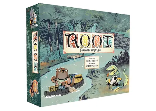 Настільна гра Kilogames Коріння: Річкові народи (Root: The Riverfolk Expansion) (укр.) (KG-1910)