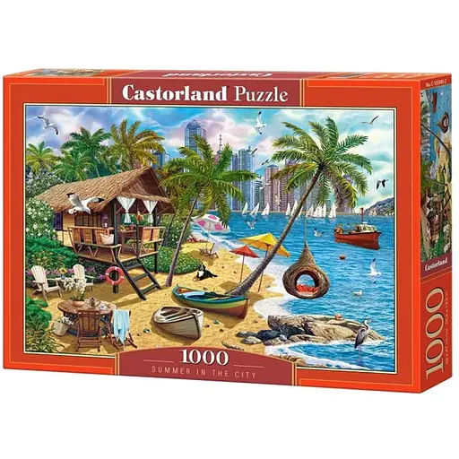 Пазл Castorland Лето в городе 1000 эл. (C-105045) - фото 1