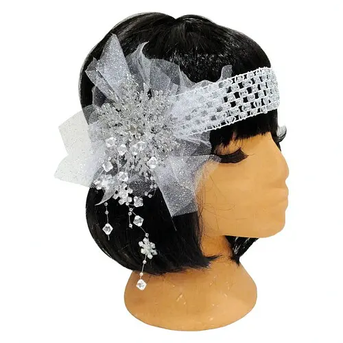 Резинка на голову Сніжинка - фото 1