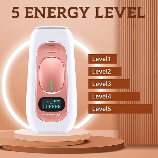 Пристрій для видалення волосся AMINZER IPL, лазерний 999 000 спалахів - фото 3