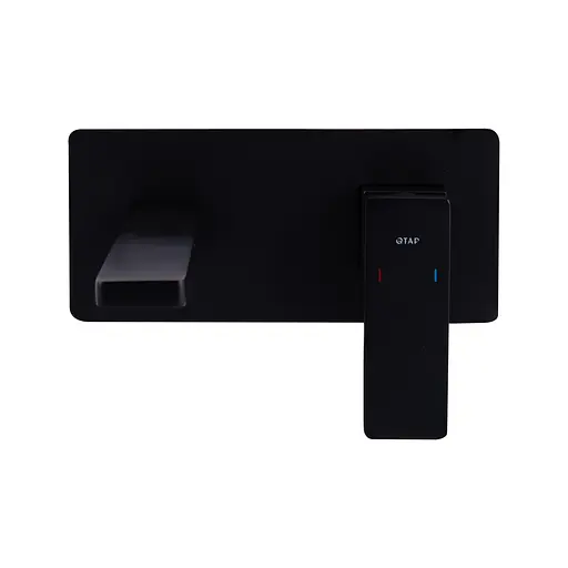 Смеситель для умывальника Qtap Gemini скрытого монтажа QTGEM273BLM45694 Black matt Черный матовый - фото 3