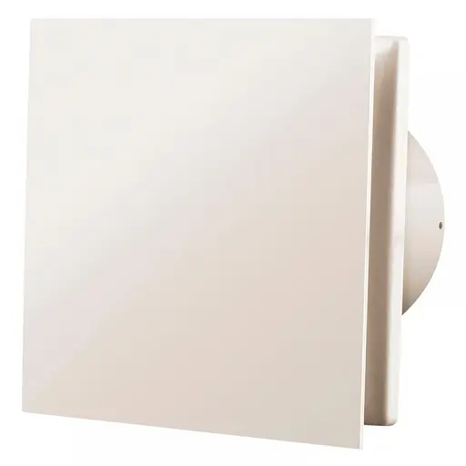 Декоративний малошумний вентилятор Vents 100 Солид біжовий - фото 1