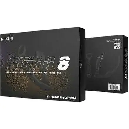 Масажер простати Nexus Simul8 Stroker Edition з ерекційним кільцем + перловий масаж + вібрація - фото 3