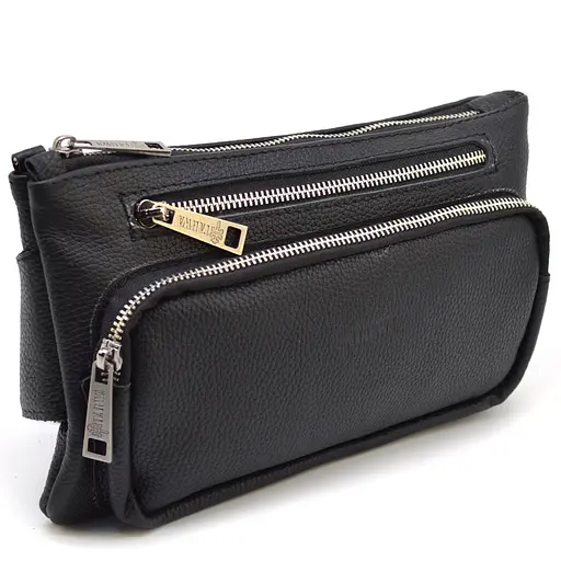 Чоловіча шкіряна сумка на пояс TARWA 26х16х3 см 000296333