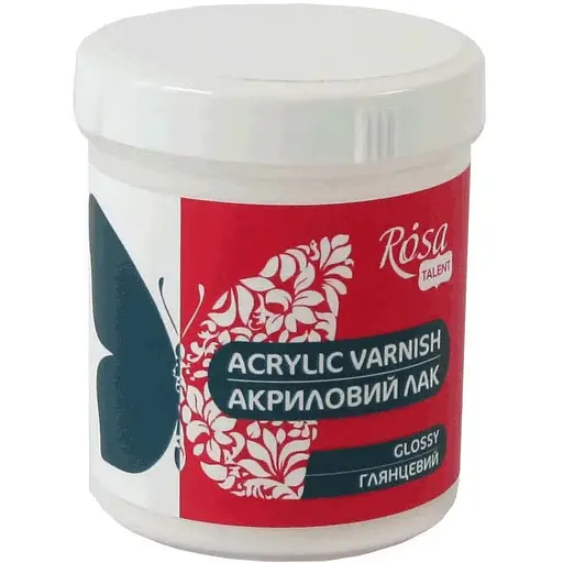 Лак акриловий Rosa Talent для декору глянцевий 100 мл - фото 1