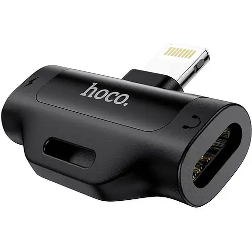 Перехідник Hoco Dual Lightning digital audio converter LS31 2A