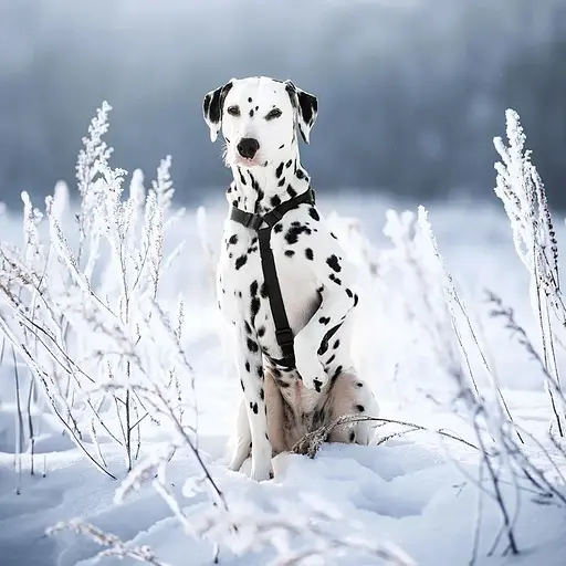 Шлея для собак Waudog Waterproof водостійка анатомічна Н-подібна з QR-паспортом, пластикова пряжка-фастекс, XL - фото 5