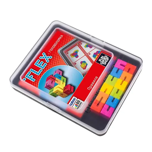 Гра-головоломка "FLEX" Fun Games FGS53, 80 завдань різної складності - фото 2