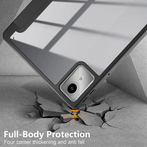 Чохол TPUCristal Pen holder Lenovo Tab M11 Xiaoxin Pad 2024 11 Чорний - фото 8
