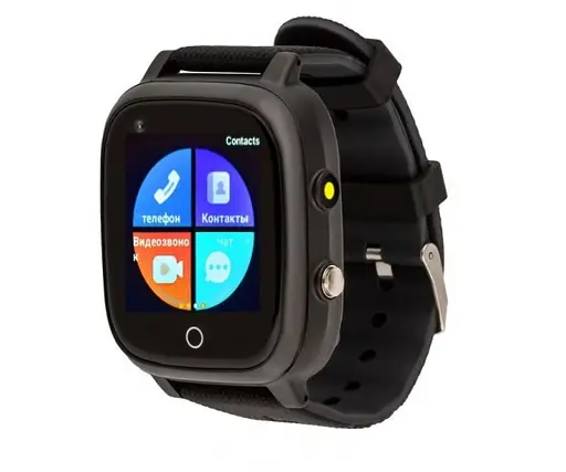 Детские смарт-часы Amigo GO005 4G WIFI Thermometer черные - фото 4