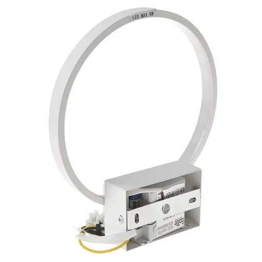 Світильник Brille BL-377W/6W WH для ванної настінний накладний LED - фото 7
