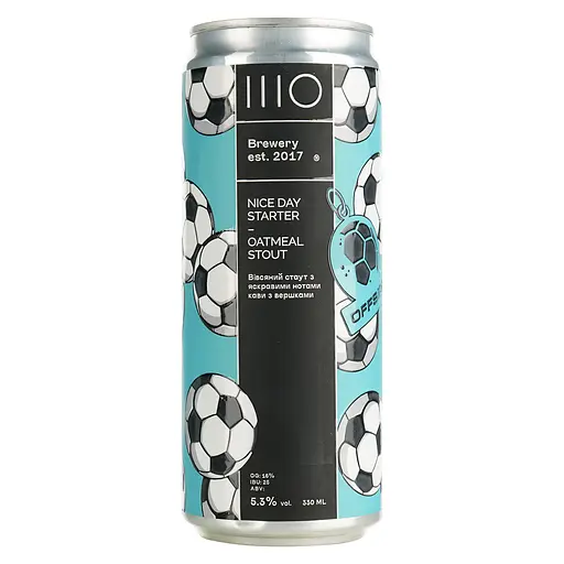 Пиво Sho Brewery Nice Day Starter темное 5.3% 0.33 л ж/б - фото 2