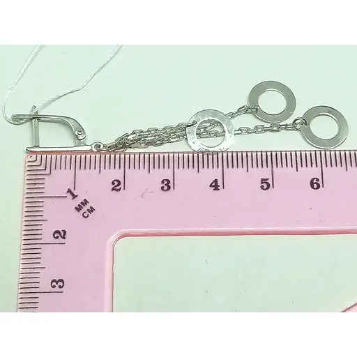 Серебряные серьги Империя золота. СБ141С - фото 5