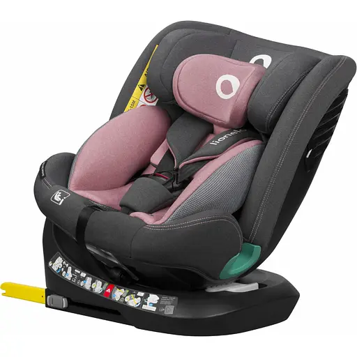 Автокресло Lionelo Bastiaan One I-Size Pink Rose (LO-BASTIAAN ONE I-SIZE PINK ROSE) - фото 5