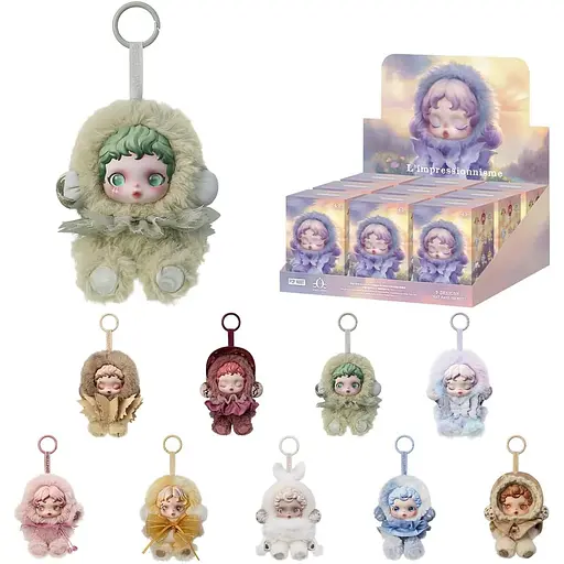 Колекційна м'яка іграшка-сюрприз Pop Mart Skullpanda Серія L’impressionnisme Plush Doll (SPLS-01) - фото 2